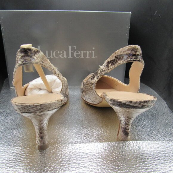 Luca Ferri Women's Shoes. Size 9. Snakeskin.  NWT - Picture 7 of 10